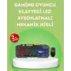 Gaming Klavye ve Mouse Seti PG8018 – Dayanıklı Tuşlar, Hızlı Komut