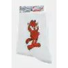 Garfield Kolej Çorap 8*28