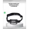 Gece Balıkçılığı İçin Ultra Parlak Şarjlı Kafa Lambası | 4 Işık Modu + USB Şarj