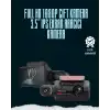 Gece Görüşlü 1080P Çift Lens Dashcam – Park Modu ve Gelişmiş Hareket Sensörü