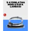 Gece Koşusu İçin LED Kafa Lambası El Sensörlü