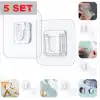 Geçmeli Klips Eşya Sabitleme Askısı 5 Set Bx40