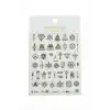 Geometri Tattoo Dövme Sticker