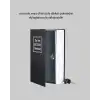 Gizli Kitap Kasa – Metal Gövdeli, Anahtarlı