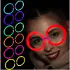 Glow Stick Yuvarlak Gözlük 12 Adet