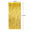 Gold Metalize Parti Perdesi 100x200 cm – Kapı ve Arka Fon Perdesi