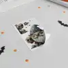 Gotik Cüce ve Kafatası Halloween Duvar Sticker Seti