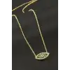 Göz Zirkon Taşlı Kolye