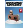 Gramafon Radyo Bluetooth Hoparlör Nostaljik Radyo FM Radyo