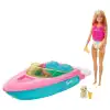 GRG30 Barbie ve Teknesi Oyun Seti