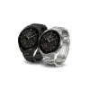 GT3 Max Elegant Smart Watch GT3 Max Elegant Erkek Akıllı Saat Deri-Metal-Silikon 3 Kordonlu