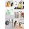 Güçlü Manyetik Mutfak,banyolar İçin Çok Amaçlı 2li Magnet Askı