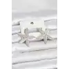 Gümüş Renk Pirinç Deniz Yıldızı Model Kadın Küpe