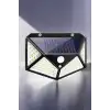 Güneş Enerjili Bahçe Aydınlatma Lambası Solar 100 Led Lamba