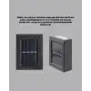 Güneş Enerjili LED Duvar Aydınlatması