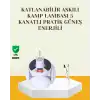 Güneş Enerjili USB Şarj Edilebilir 5 Modlu Katlanabilir LED Kamp Işığı