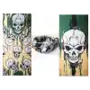 Haki Kuru Kafa Baskılı Buff Bandana 25x48 Cm