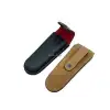 Eco Lounge Hakiki Deri Çakı Kılıfı No:4 - 14 cm, Kemerlikli