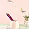 Halka LED USB Şarjlı Masa Lambası