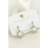 Halka Metal İnci Küpe