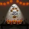 Halloween Temalı Balkabaklı Duvar Sticker Seti