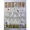 Happy Birthday To You Flama Bayrak Süs