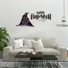 Happy Halloween Temalı Duvar Stickerı