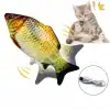 Hareketli Balık Kedi Oyuncağı Şarjlı
