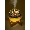 Hava Nemlendirici Masa ve Gece Lambası USB Projeksiyon Aromaterapi