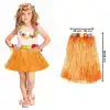 Hawaii Hula Eteği Turuncu Renk 40 cm