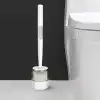 Hazneli Silikon Tuvalet Temizleme Fırçası