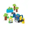 HDX90 Mega Bloks, Doğa Dostu Otobüs Seti, 36 parça, +1 yaş