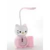 Hello Kitty Masa Lambası Saat Ve Kalemlik Alk2584