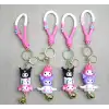 Hello Kitty Ve Arkadaşları Silikon Anahtarlık