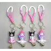 Hello Kitty Ve Arkadaşları Silikon Anahtarlık
