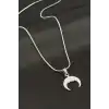 Hilal Çelik Kolye