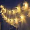 Hilal Tasarımlı Ramazan Süslemesi 20 Led Usb Aydınlatma