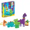 HKN43 Mega Bloks Sesli ve Hareketli Dinozorlar 24 parça +1 yaş