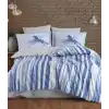 Hobby Çift Kişilik Poplin Nevresim Cascade Lacivert