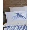 Hobby Çift Kişilik Poplin Nevresim Cascade Lacivert