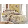 Hobby Çift Kişilik Poplin Nevresim Mirella Cappucino