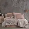 Hobby Çift Kişilik Poplin Nevresim Takımı Silvana Kahve