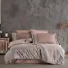 Hobby Çift Kişilik Poplin Nevresim Takımı Silvana Kahve