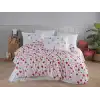 Hobby Çift Kişilik Poplin Nevresim Venüs Kırmızı