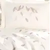 Hobby Çift Kişilik Poplin Premium Nakışlı Nevresim Lidia Krem