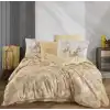 Hobby Çift Kişilik Ranforce Nevresim Takımı Avangarde Krem