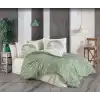 Hobby Çift Kişilik Ranforce Nevresim Takımı Eva Yeşil