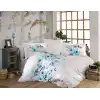 Hobby Kingsize Poplin Nevresim Belinda Mavi