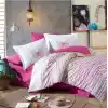 Hobby Kingsize Poplin Nevresim Eldora Fuşya