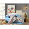 Hobby Kingsize Poplin Nevresim Mikado Hardal